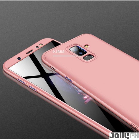 Rosa och väldigt snyggt skydd till Samsung Galaxy A6 Plus 2018 A605.