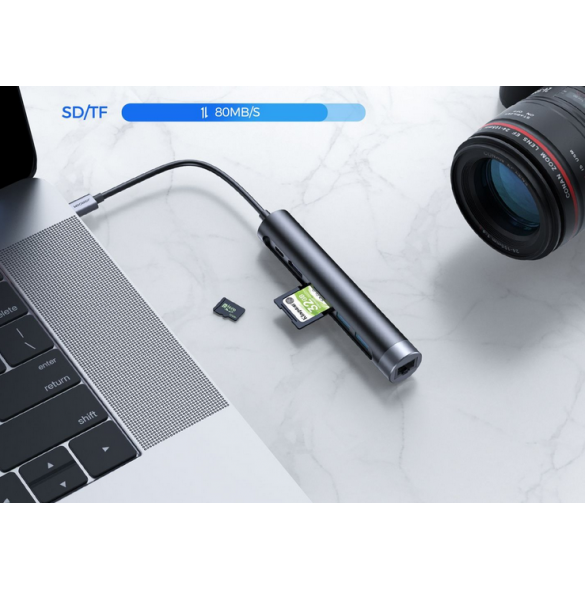 - USB 3.0: 5 Gbps
- SD / TF: 480 Mbps
- HDMI: 4K / 30Hz