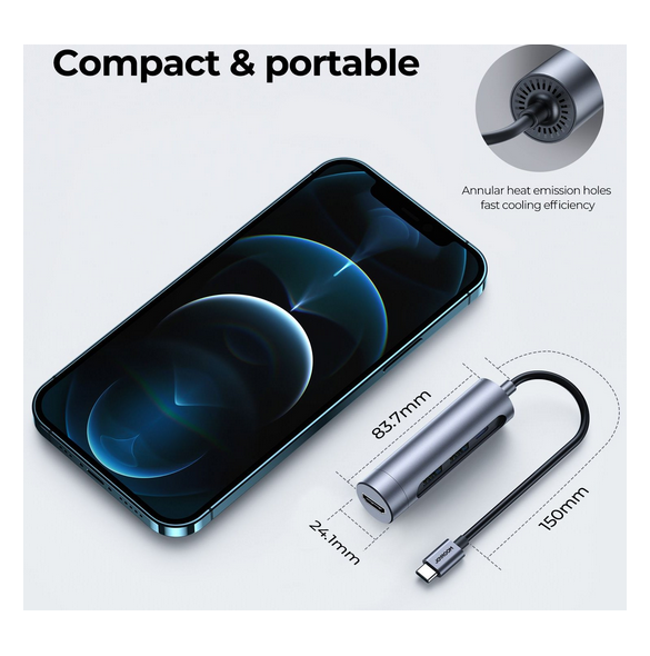 - USB-C PowerDelivery upp till 100W