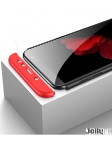 Svart-rött och väldigt snyggt skydd till Samsung Galaxy A6 Plus 2018 A605.