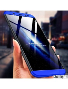 Svartblå och väldigt snyggt skydd till Samsung Galaxy A6 Plus 2018 A605.
