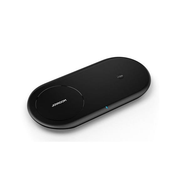 Joyroom 2in1 trådlös laddare för din telefon och trådlösa hörlurar, till exempel AirPods.