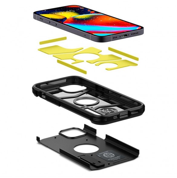 Spigen Tough Armor iPhone 13 - Svart