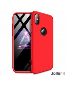 Rött och väldigt snyggt skydd till iPhone XS Max.