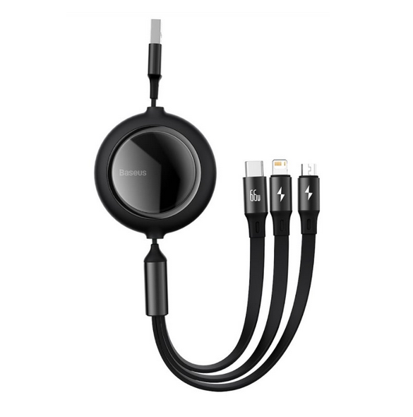 Uttagbar datakabel USB till M+L+C 66W