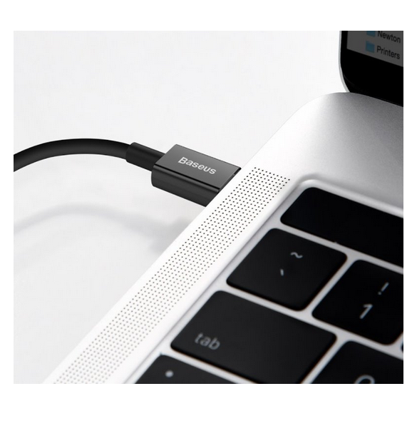 Baseus CATLYS-C01 Superior Snabbladdningskabel USB-C till Lightning 20W 2m - Svart