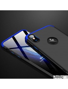 Svartblå och väldigt snyggt skydd till iPhone XS Max.