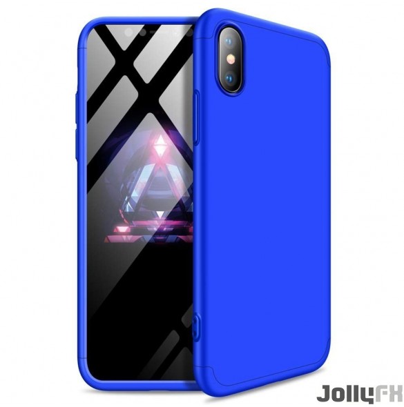 Blå och väldigt snyggt skydd för iPhone XS Max. Blå och väldigt snyggt skydd för iPhone XS Max.