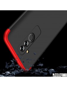 Svart-rött och väldigt snyggt skydd för Huawei Mate 20 Lite.