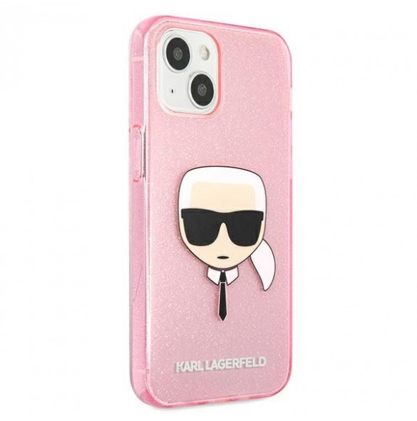 Rosa och mycket elegant omslag iPhone 13 Mini.