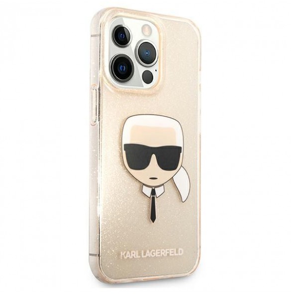 Med detta skal kommer du att vara lugn för iPhone 13 Pro Max och väldigt snyggt skydd från Karl Lagerfeld.