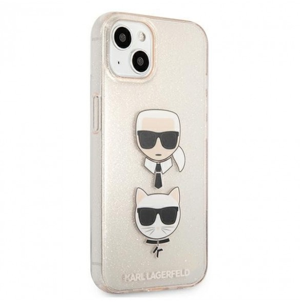 iPhone 13 Mini och väldigt snyggt skydd från Karl Lagerfeld.
