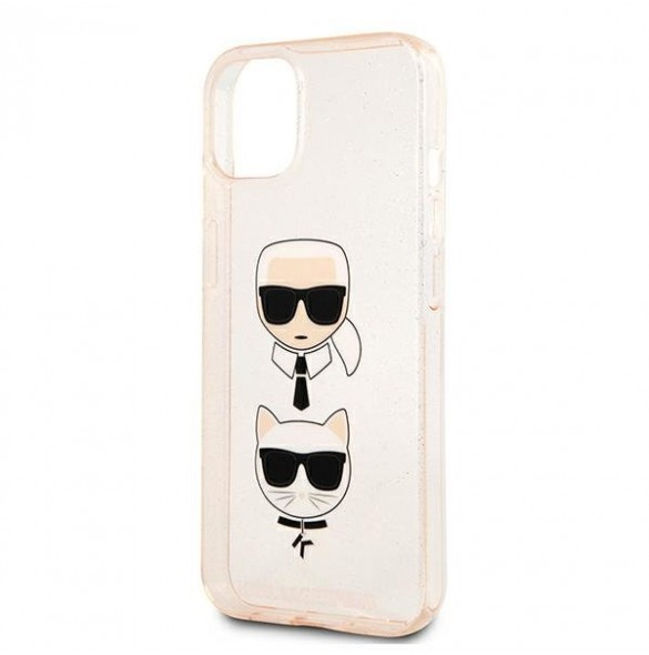 Guld och mycket stilrent skal iPhone 13 Mini.