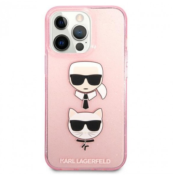 Rosa och väldigt praktiskt omslag från Karl Lagerfeld.