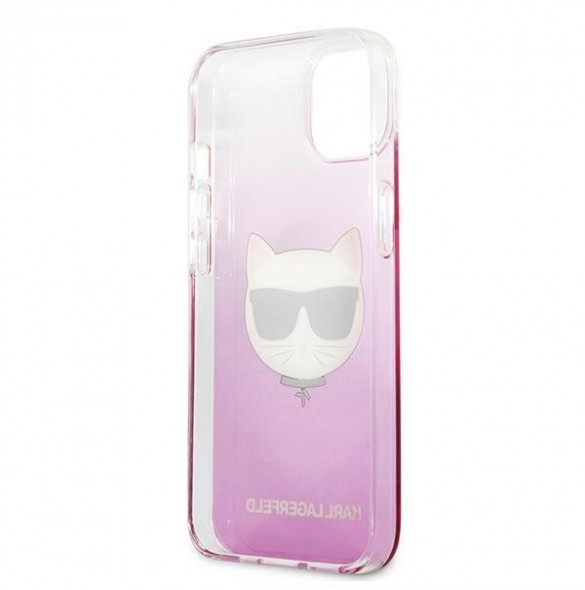 Med detta skal kommer du att vara lugn för iPhone 13 Mini och väldigt snyggt skydd från Karl Lagerfeld.