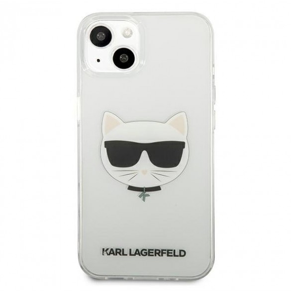 Genomskinligt och mycket praktiskt omslag från Karl Lagerfeld.