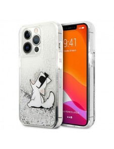 iPhone 13 Pro Max och väldigt snyggt skydd från Karl Lagerfeld.