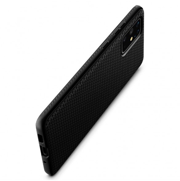 Spigen Liquid Air Samsung Galaxy S20 Plus - Svart Mate