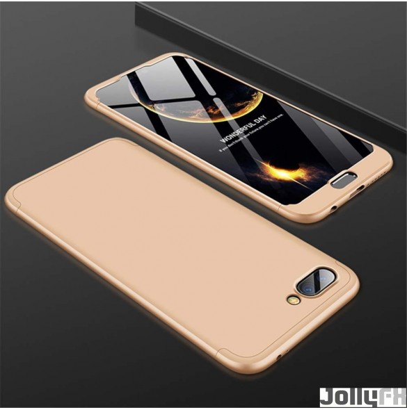 Guld och väldigt snyggt skydd för Huawei Honor 10.