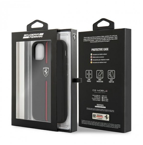 Ferrari Hardcase FEOMSHCN61BK iPhone 11 - Svart