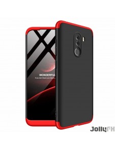 Svart-rött och väldigt snyggt skydd för Xiaomi Pocophone F1.