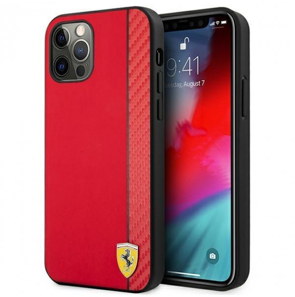 Med detta skal kommer du att vara lugn för iPhone 12 Pro Max och väldigt snyggt skydd från Ferrari.