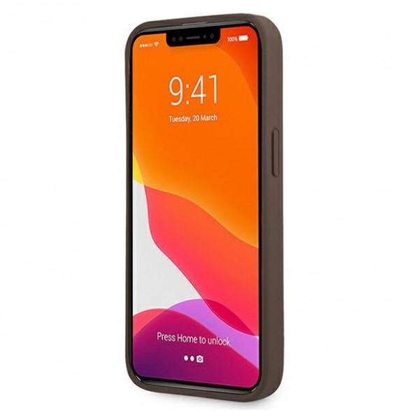 Med detta skal kommer du att vara lugn för iPhone 13 Pro och väldigt snyggt skydd från Guess.
