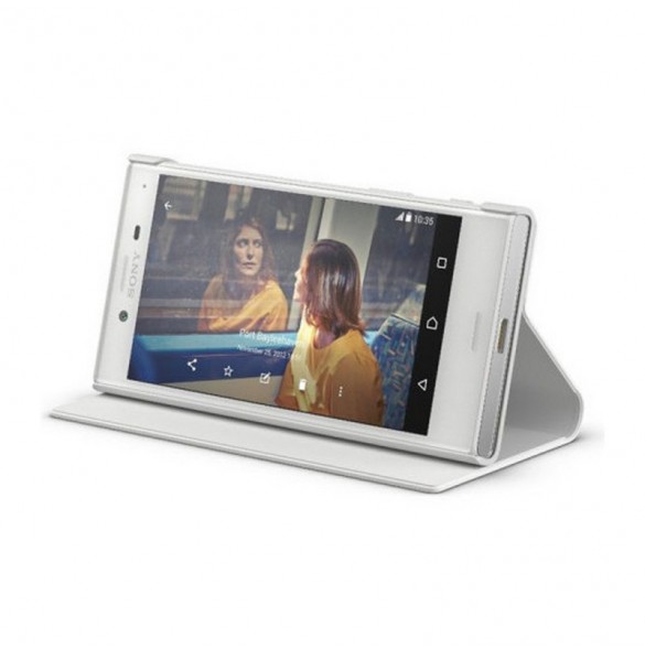 SCSF20 Sony Style Cover Flip Vit till Xperia X Compact (EU Blister)