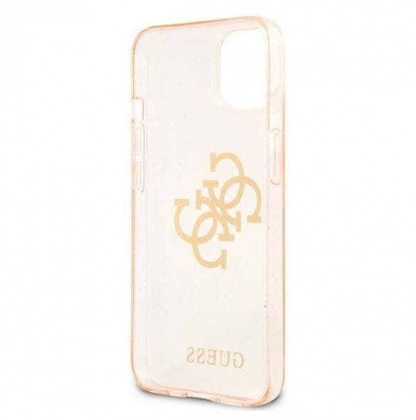 Guld och mycket stilrent skal iPhone 13 Mini.