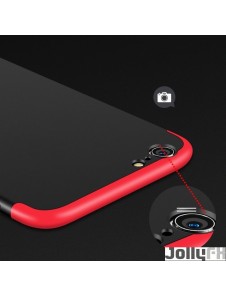 Svart-rött och väldigt snyggt skydd till iPhone 6S / 6.