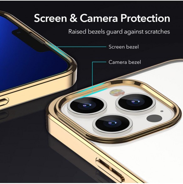 Vackert och pålitligt skyddsfodral för iPhone 13 Pro.