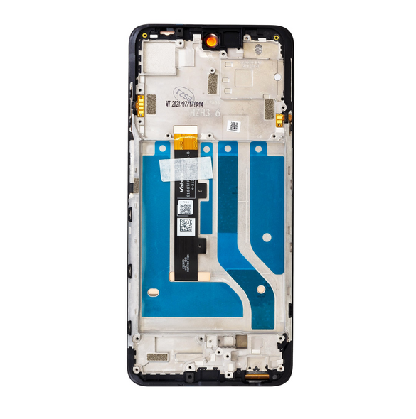 Motorola Edge 20 Lite LCD-skärm + Touch Unit + Front Cover (Service Pack)