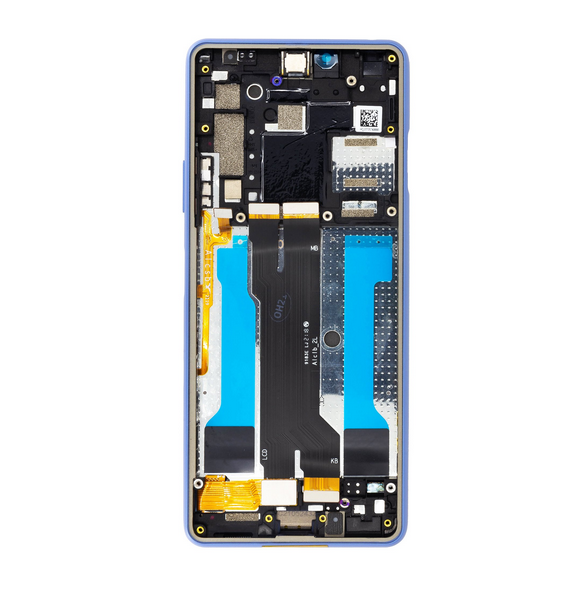 LCD-skärm + pekenhet Sony Xperia 10 III - Blå (Service Pack)
