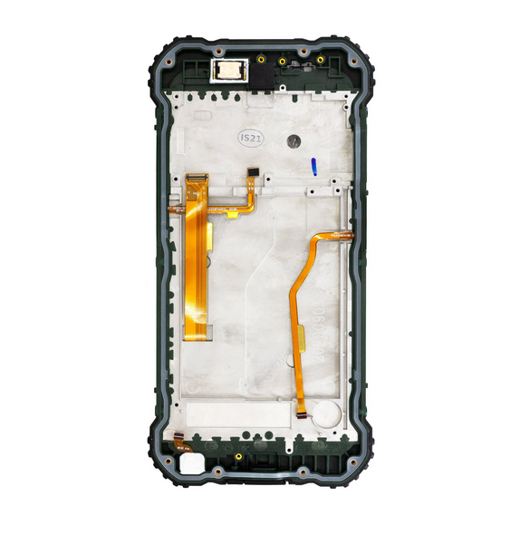 LCD-skärm + pekenhet för Doogee S58 Pro - Grön (Service Pack)