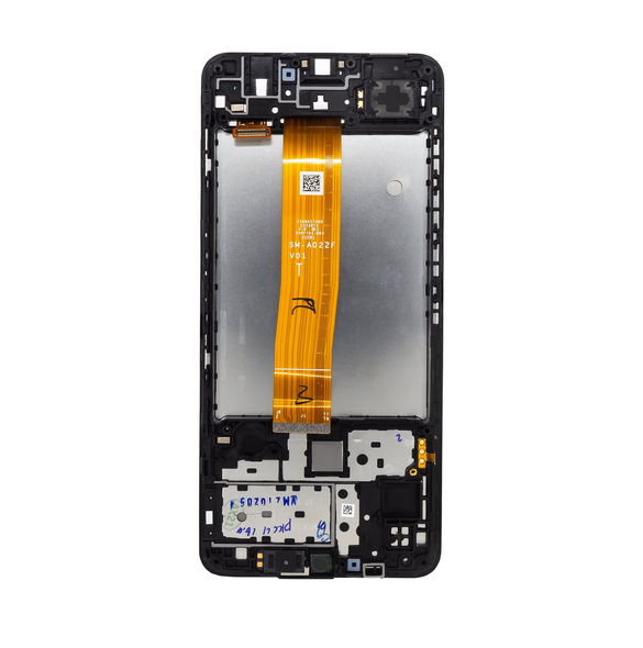 LCD-skärm + Touch Samsung Galaxy M12 - Svart (Service Pack)