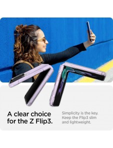 Ett snyggt skal till Samsung Galaxy Flip 3 i kvalitativt material.
