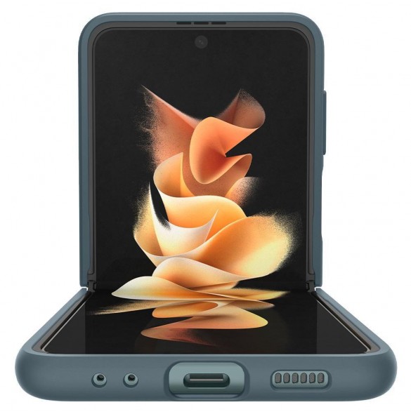 Samsung Galaxy Flip 3 och väldigt snyggt skydd från Spigen.