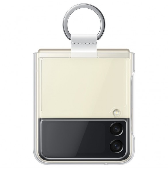 Genomskinligt och väldigt stilrent skal till Samsung Galaxy Flip 3.