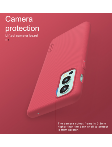 Svart och väldigt stilrent skal OnePlus Nord 2 5G.