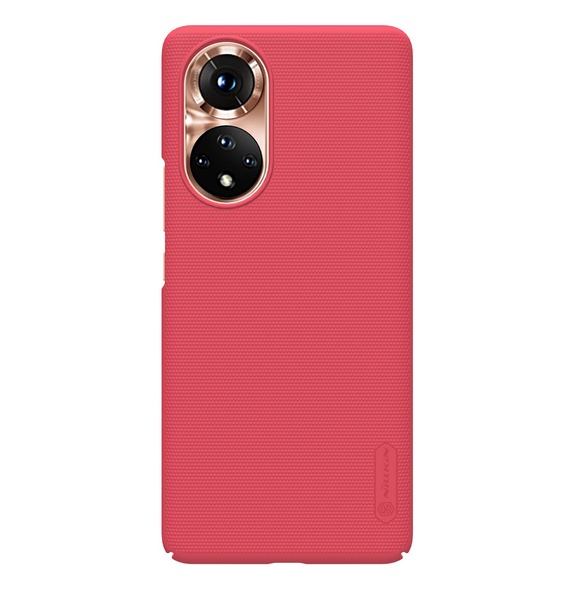 Rött och väldigt stilrent skal Huawei Nova 9/Honor 50.