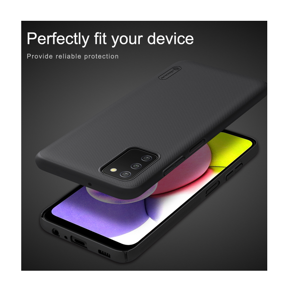 Samsung Galaxy A03s och väldigt snyggt skydd från Nillkin.