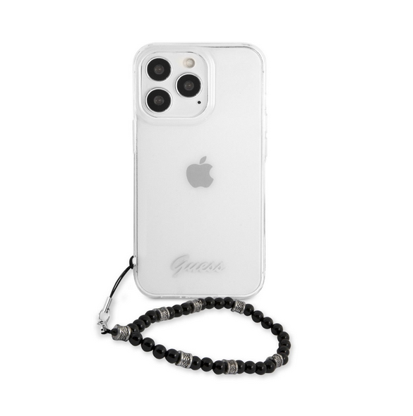 Med detta skal kommer du att vara lugn för iPhone 13 Pro och väldigt snyggt skydd från Guess.