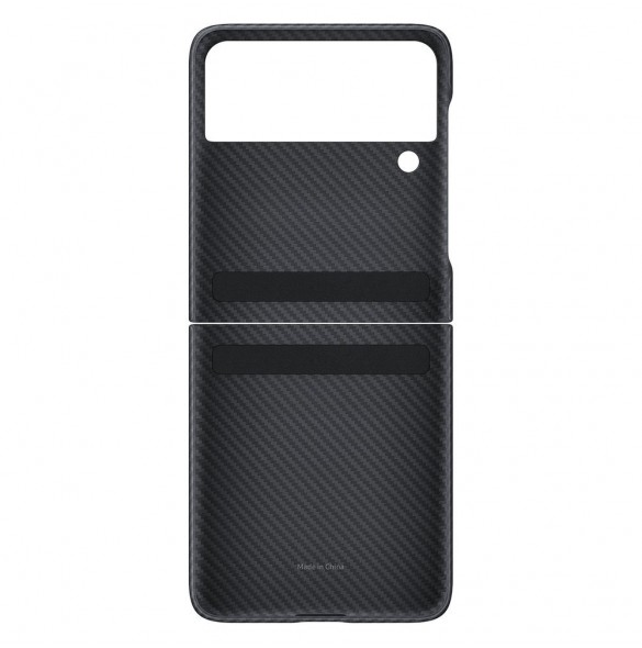 Samsung Aramid Cover-fodral till Samsung Galaxy Z Flip 3 - Svart (EF-XF711SBEGWW)