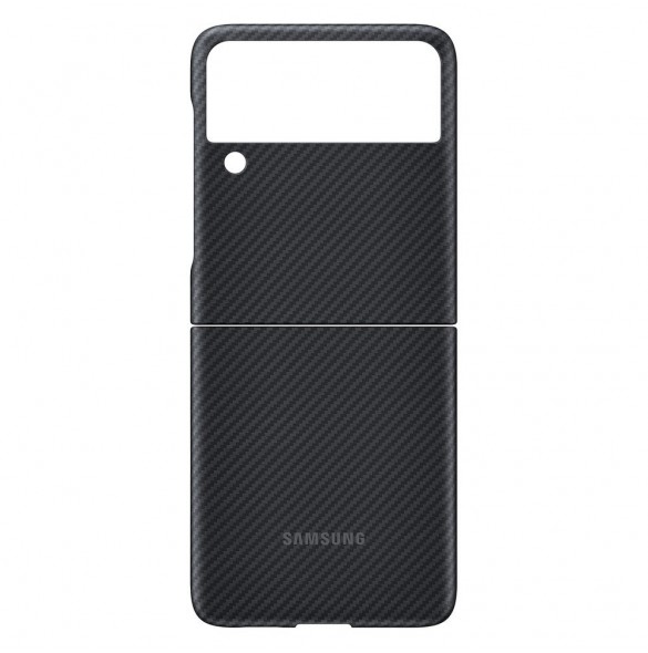 Samsung Aramid Cover-fodral till Samsung Galaxy Z Flip 3 - Svart (EF-XF711SBEGWW)
