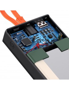 Typ-C-kabelingång: 5V / 9V / 12V / 15V ⎓ 3A, 20V ⎓ 3,25A