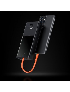 Typ-C / Typ-C-kabelutgång: 5V / 9V / 12V / 15V ⎓ 3A, 20V ⎓ 3,25A