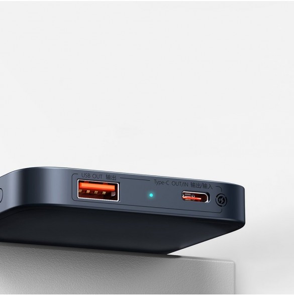 Utgång USB Typ C: 5 V / 3 A, 9 V / 2,22 A, 12 V / 1,5 A 20 W