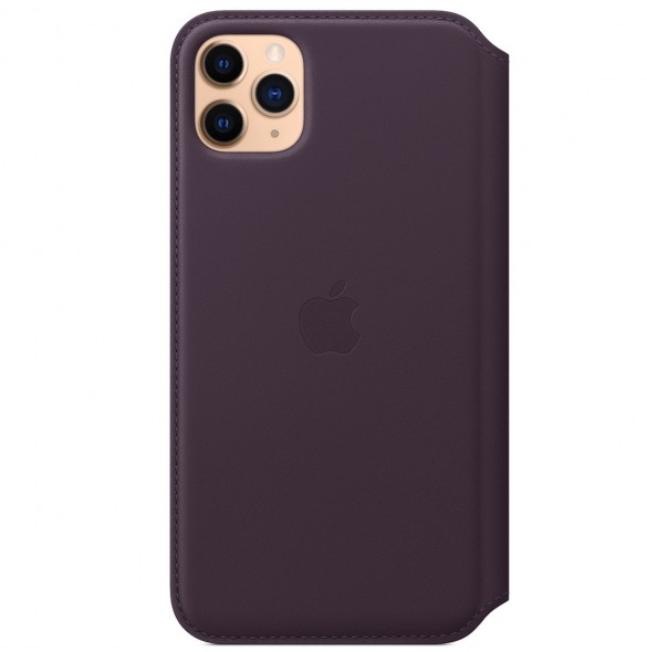 Apple MX092ZM/A Folio Väska till iPhone 11 Pro Max - Aubergine