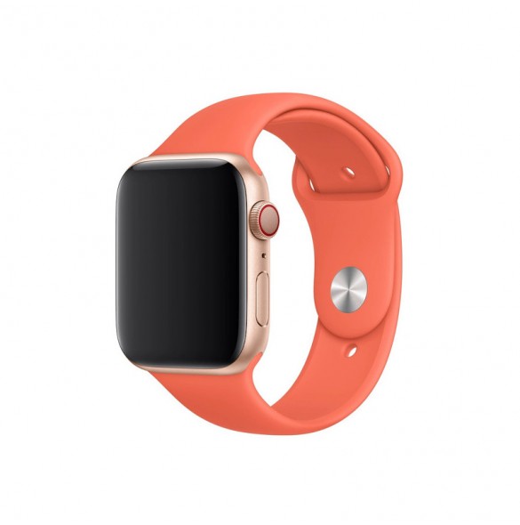 Apple MWUW2Z/A Sport Band Strap 44mm - Clementine