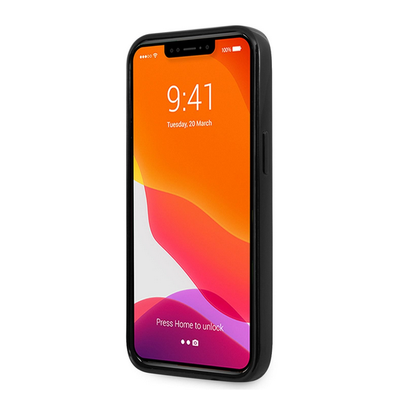 Svart och väldigt stilrent skal till iPhone 13 Mini.